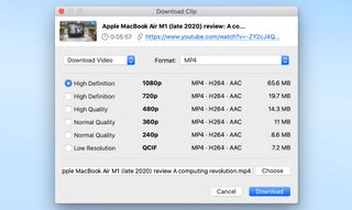 How to Download YouTube videos on Mac - download options